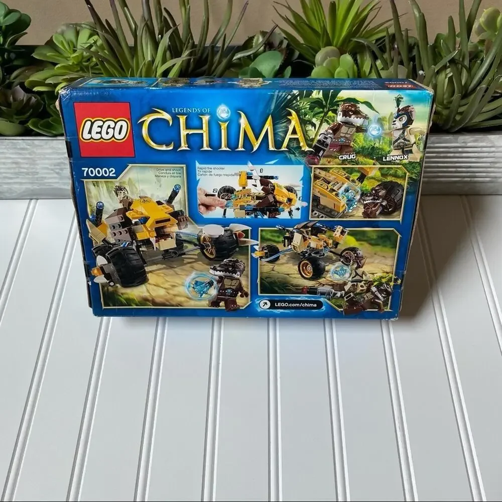 Lego legends of Chima Lennox Lion attack set 230 pcs Crug ages 7-14 70002 NEW